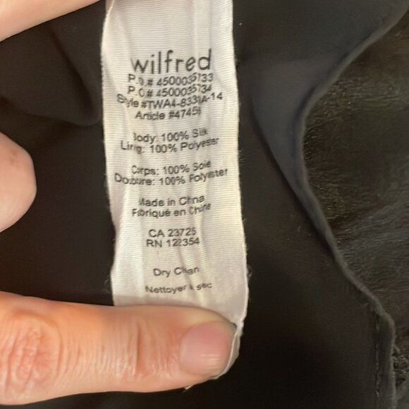 Wilfred Black Sleeveless Dress - Picture 8 of 11